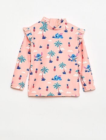 Camiseta de baño 'Stitch' 'Disney' con volantes