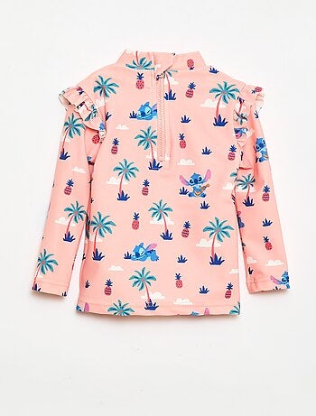 Camiseta de baño 'Stitch' 'Disney' con volantes