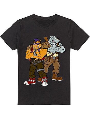 Camiseta de bebop y rocksteady para hombre - teenage mutant ninja turtles