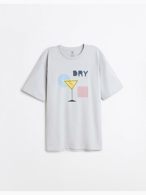 Camiseta de camiseta estampada, MO Fashion - Kiabi