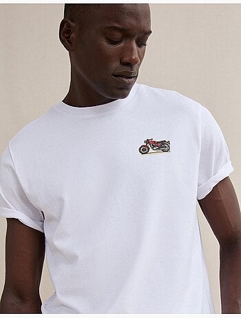 Camiseta de camiseta estampada, mo fashion