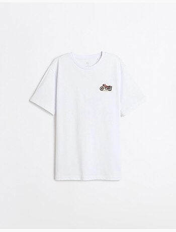 Camiseta de camiseta estampada, mo fashion