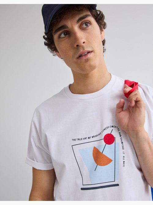 Camiseta de camiseta estampada, MO Fashion - Kiabi