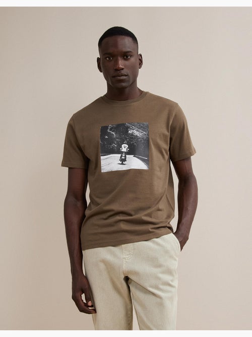 Camiseta de camiseta estampada, mo fashion - Kiabi