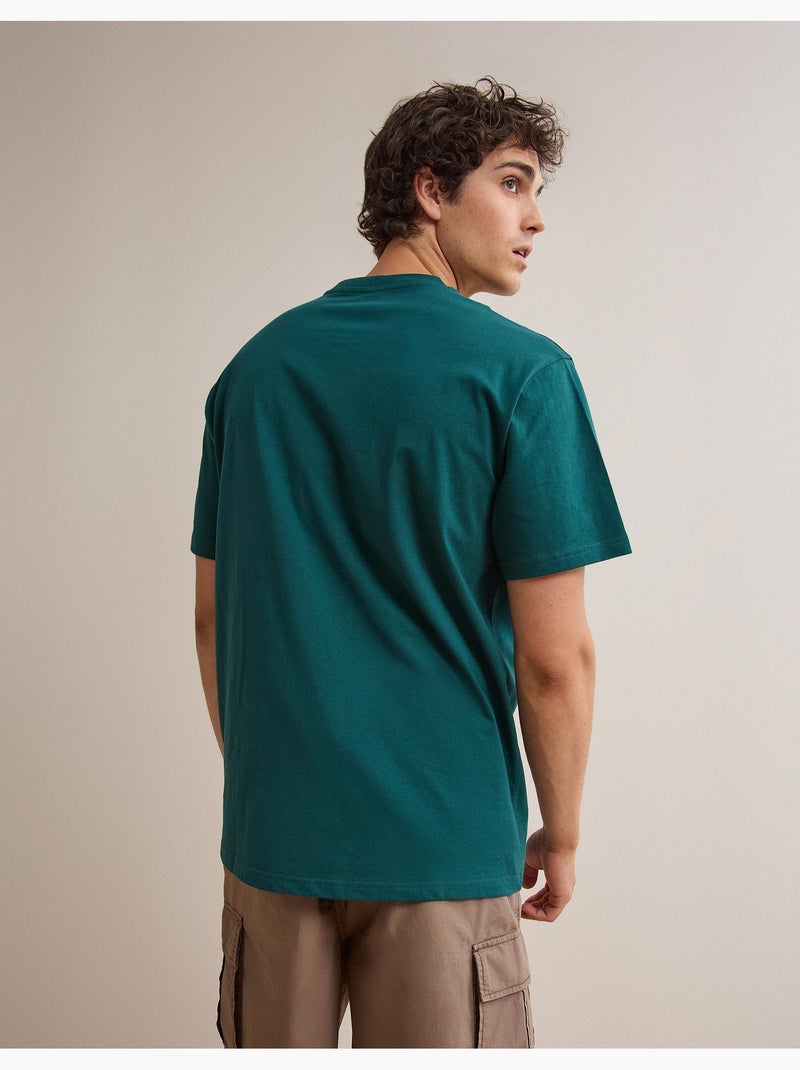 Camiseta de camiseta estampada, MO Fashion Verde - Kiabi