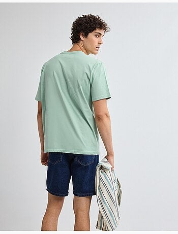 Camiseta de camiseta estampada, MO Fashion
