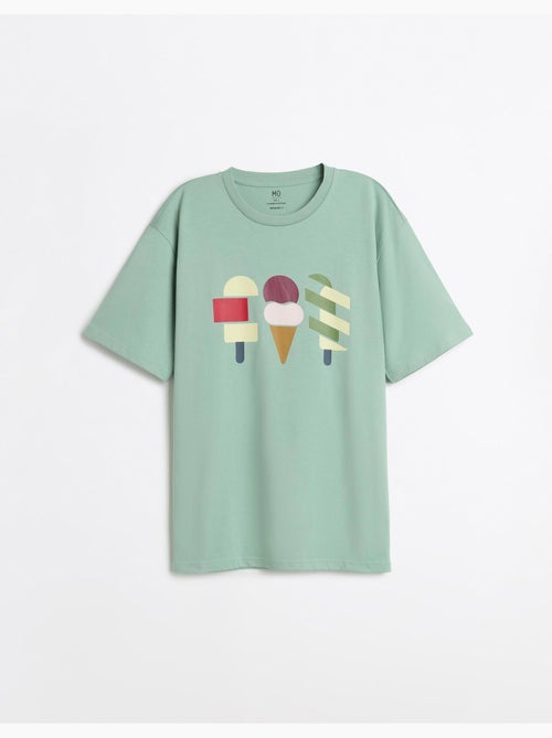 Camiseta de camiseta estampada, MO Fashion - Kiabi