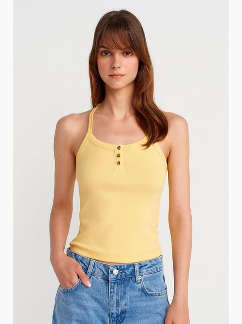 Camiseta de canalé dilvin - Kiabi Camiseta de canalé dilvin - Kiabi