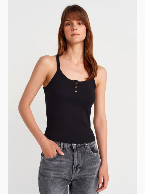 Camiseta de canalé dilvin - Kiabi Camiseta de canalé dilvin - Kiabi