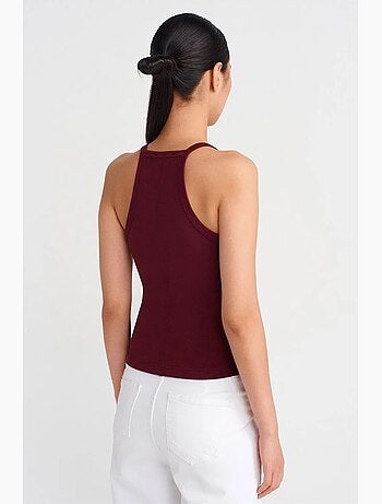 Camiseta de canalé dilvin