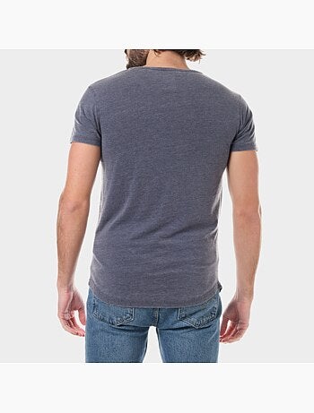 Camiseta de color descolorido