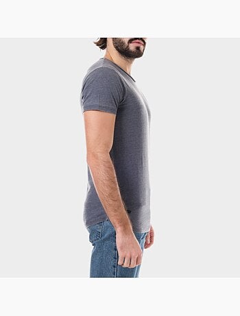 Camiseta de color descolorido