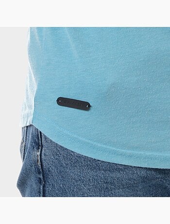 Camiseta de color descolorido