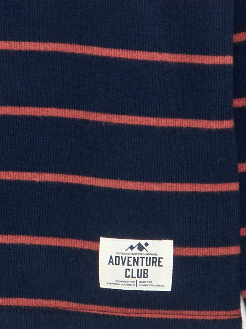 Camiseta de cuello alto Azul - Kiabi