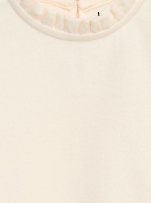 Camiseta de cuello alto de canalé - Kiabi