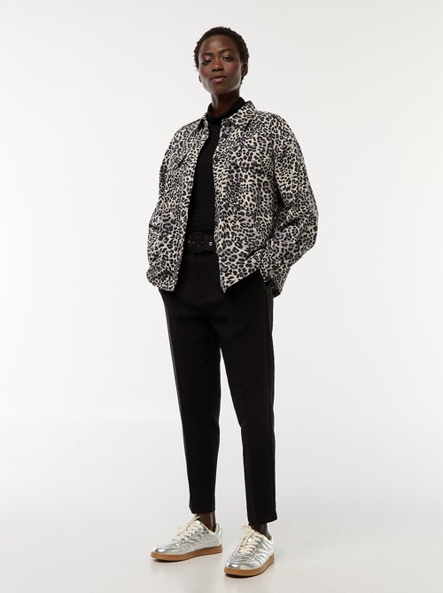 Camiseta de cuello alto y manga larga - Kiabi