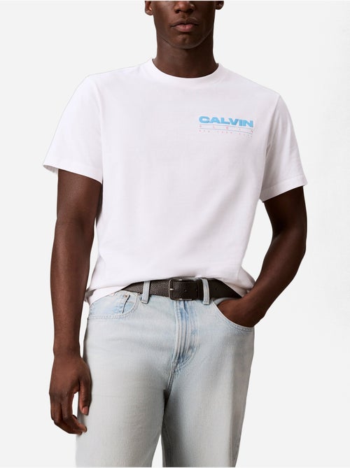Camiseta de cuello redondo - Calvin Klein - Kiabi Camiseta de cuello redondo - Calvin Klein - Kiabi