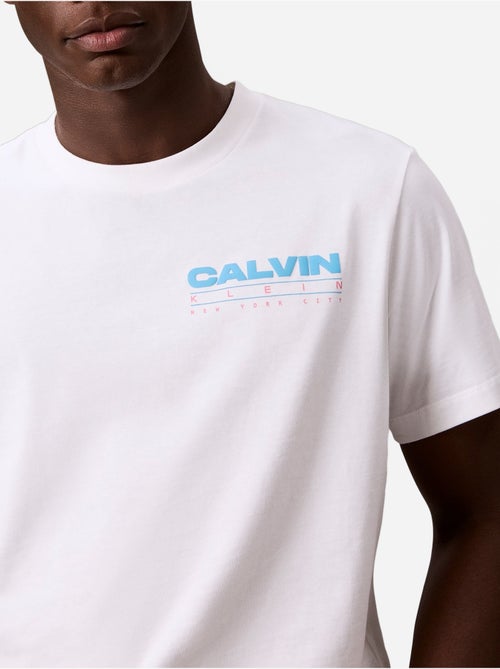 Camiseta de cuello redondo - Calvin Klein - Kiabi Camiseta de cuello redondo - Calvin Klein - Kiabi