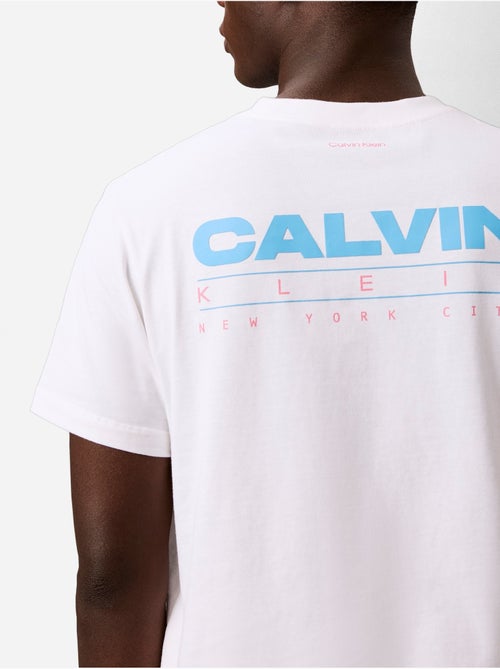 Camiseta de cuello redondo - Calvin Klein - Kiabi Camiseta de cuello redondo - Calvin Klein - Kiabi
