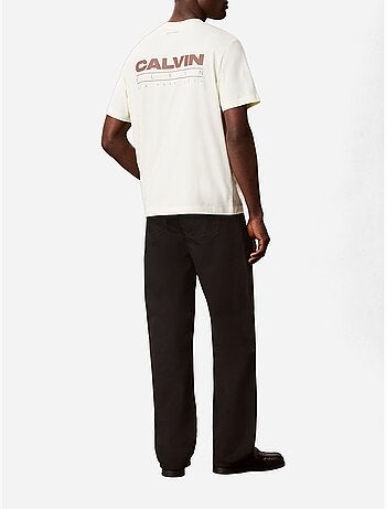 Camiseta de cuello redondo - calvin klein
