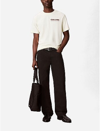 Camiseta de cuello redondo - calvin klein