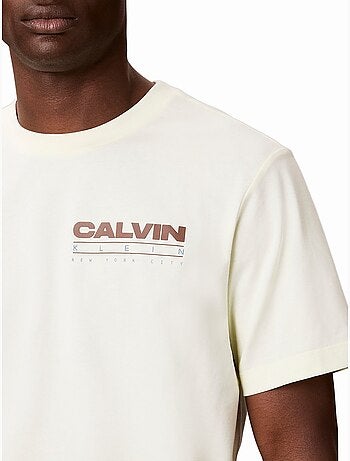 Camiseta de cuello redondo - calvin klein
