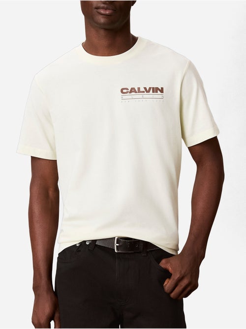 Camiseta de cuello redondo - Calvin Klein - Kiabi Camiseta de cuello redondo - Calvin Klein - Kiabi