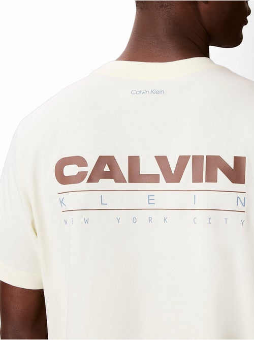 Camiseta de cuello redondo - Calvin Klein - Kiabi Camiseta de cuello redondo - Calvin Klein - Kiabi