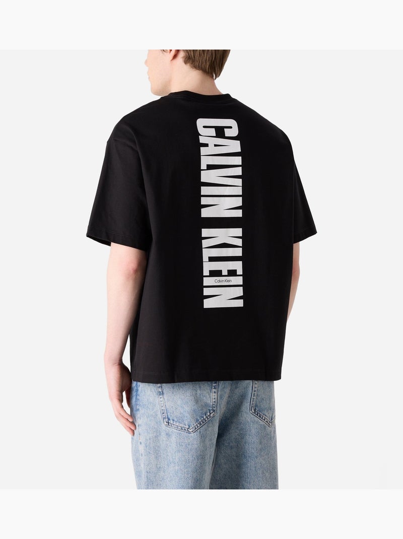 Camiseta de cuello redondo - Calvin Klein Negro - Kiabi