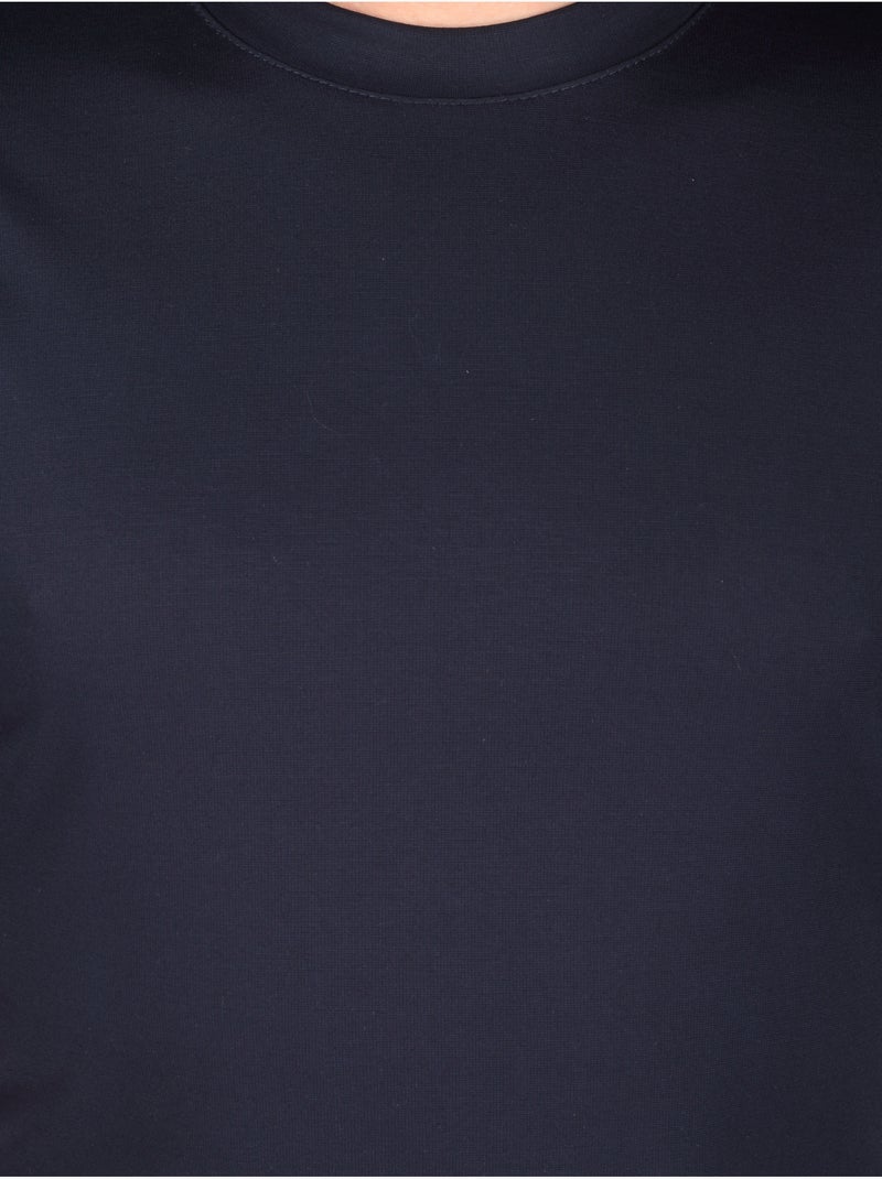 Camiseta de cuello redondo - Frilivin Azul oscuro - Kiabi