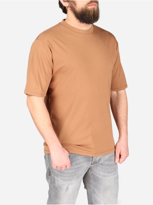 Camiseta de cuello redondo - Frilivin - Kiabi Camiseta de cuello redondo - Frilivin - Kiabi