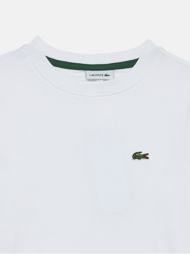 Camiseta de cuello redondo - lacoste Blanco - Kiabi