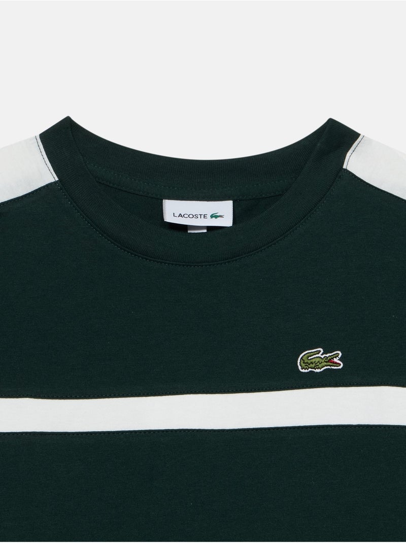 Camiseta de cuello redondo - lacoste Verde oscuro - Kiabi