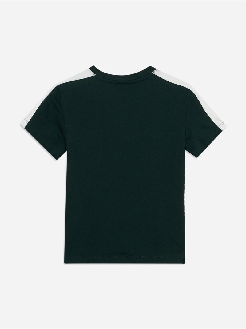 Camiseta de cuello redondo - lacoste Verde oscuro - Kiabi