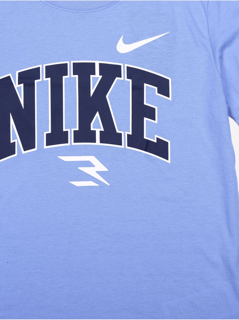 Camiseta de cuello redondo - nike Azul - Kiabi