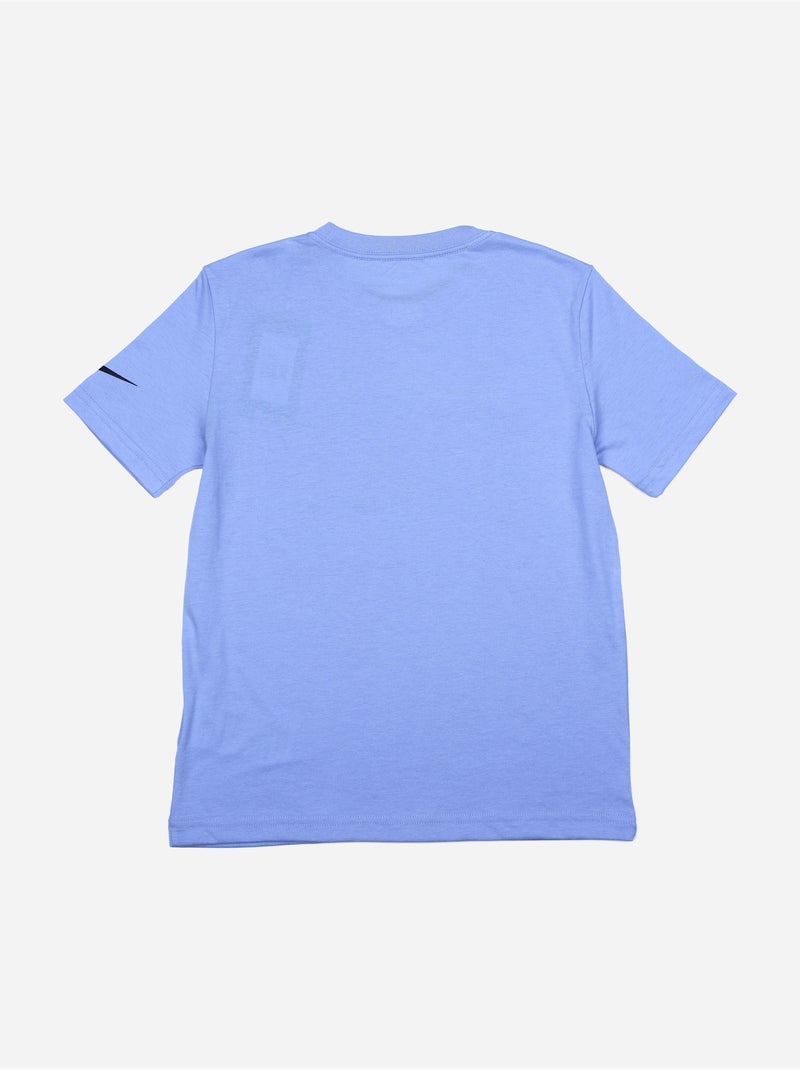 Camiseta de cuello redondo - nike Azul - Kiabi