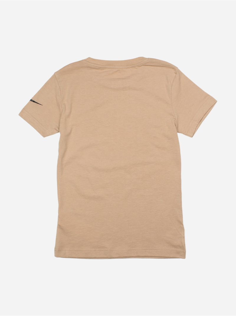 Camiseta de cuello redondo - Nike Beige - Kiabi