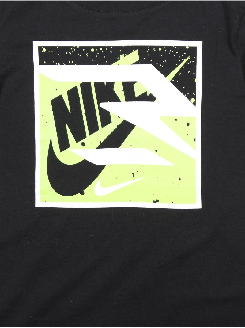 Camiseta de cuello redondo - Nike Negro - Kiabi