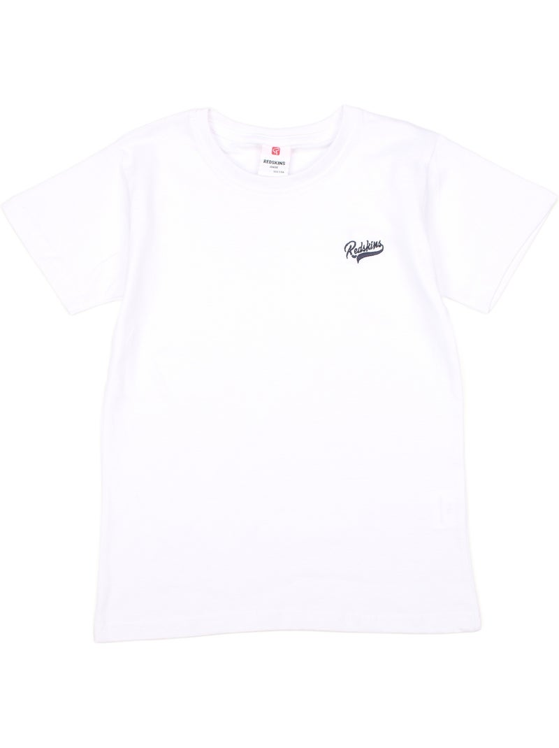 Camiseta de cuello redondo - Redskins Blanco - Kiabi