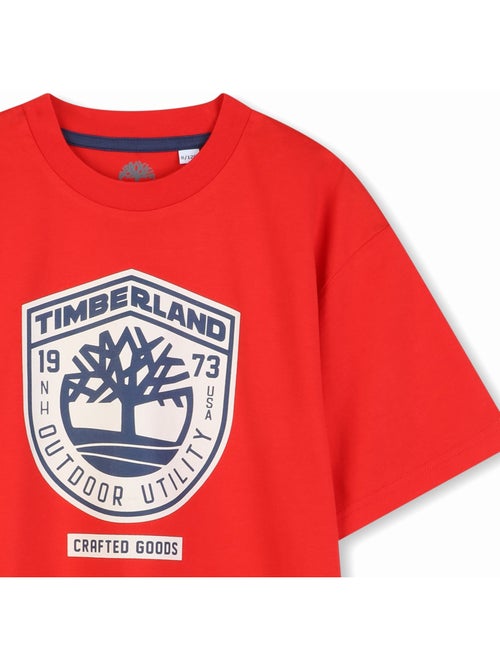 Camiseta de cuello redondo - Timberland - Kiabi Camiseta de cuello redondo - Timberland - Kiabi