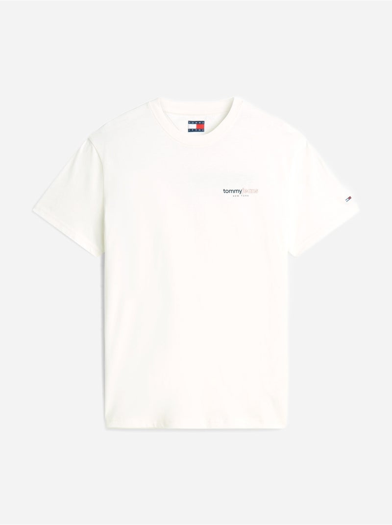 Camiseta de cuello redondo - tommy jeans Blanco - Kiabi