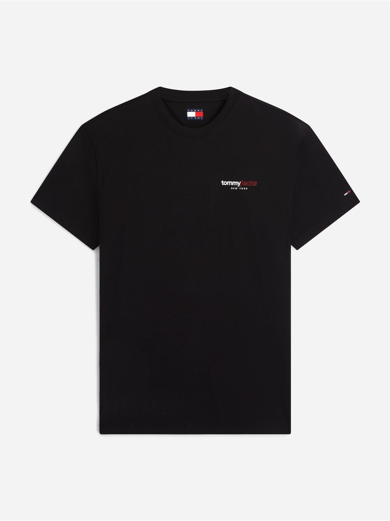 Camiseta de cuello redondo - tommy jeans Negro - Kiabi