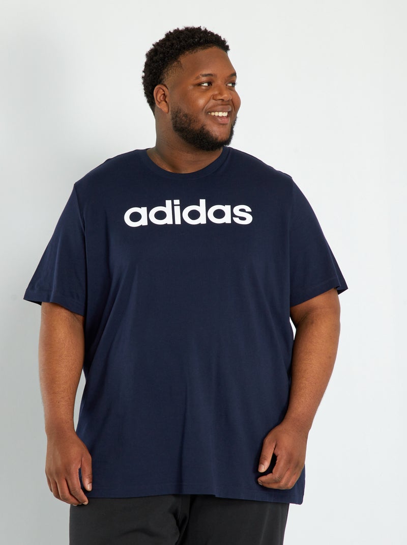 Camiseta de cuello redondo 'adidas' AZUL - Kiabi