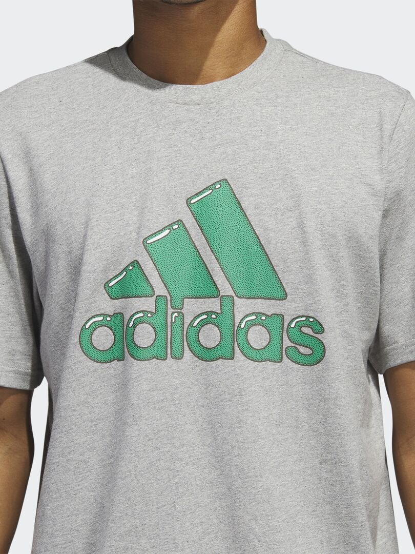 Camiseta de cuello redondo 'Adidas' BLANCO - Kiabi