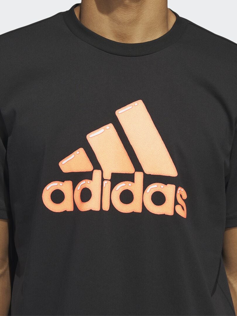 Camiseta de cuello redondo 'Adidas' NEGRO - Kiabi
