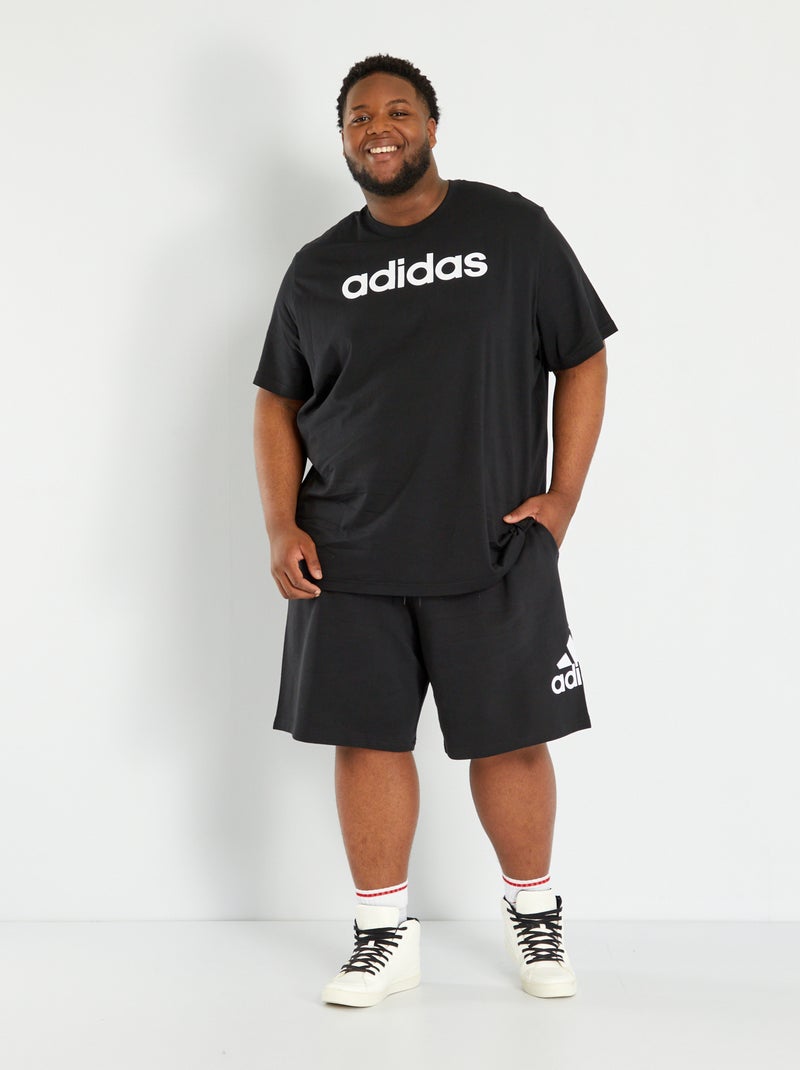 Camiseta de cuello redondo 'adidas' NEGRO - Kiabi