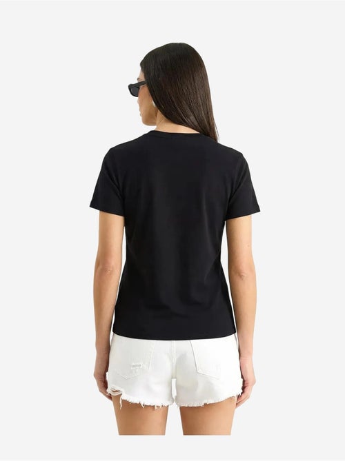 Camiseta de cuello redondo bordada lucci - Kiabi