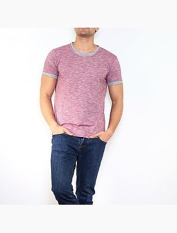Camiseta de cuello redondo