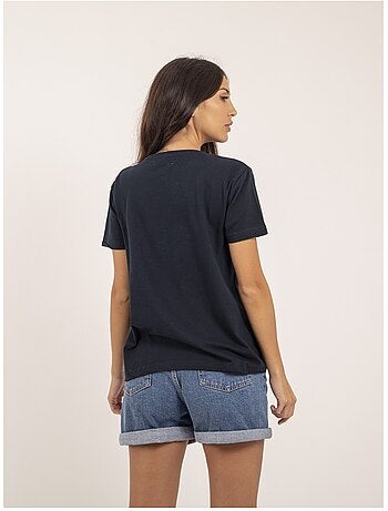 Camiseta de cuello redondo con mensaje FIORELLI