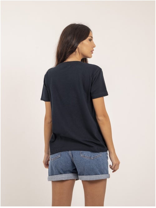 Camiseta de cuello redondo con mensaje FIORELLI - Kiabi